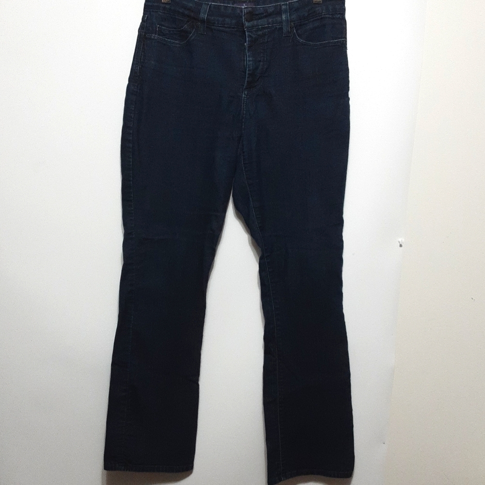 NYDJ BILLIE Mini Boot High Rise Denim 10